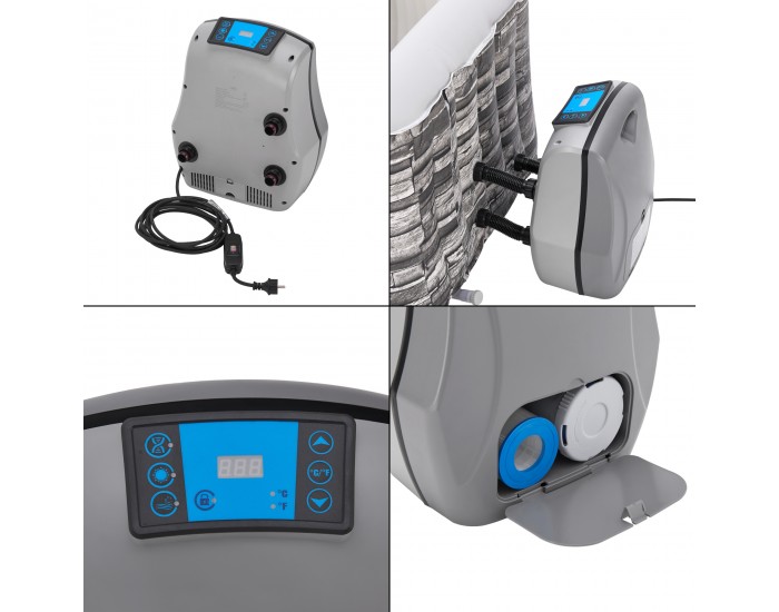 Надуваема джакузи Carosino 195x70 см []