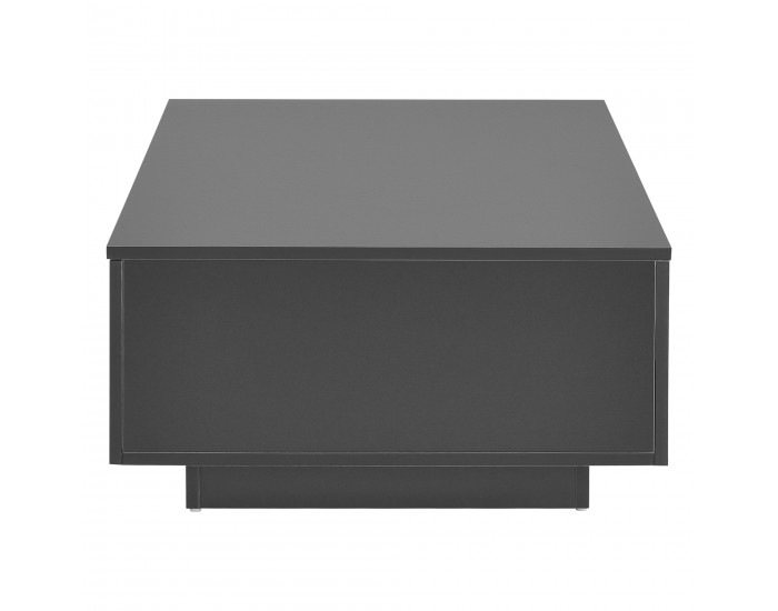 Холна маса Kagiso 95x60x31 см с 4 чекмеджета Matt Dark Grey