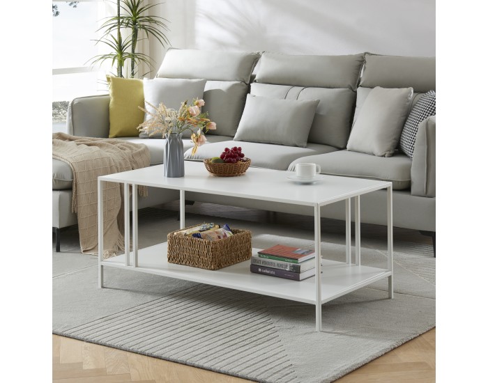 Холна маса Kumlinge 47x110x55 см бяла []