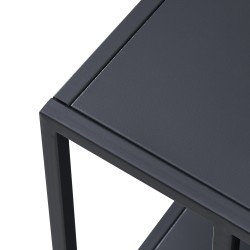 Холна маса Kumlinge 47x110x55 см черна [] - Холни маси