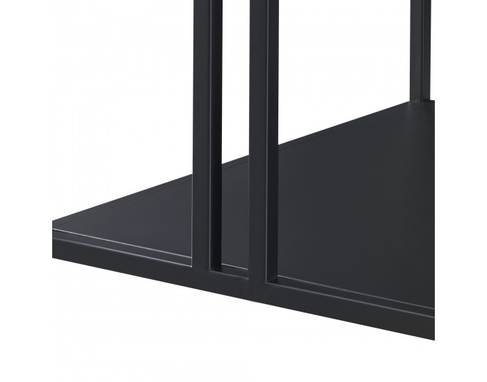 Холна маса Kumlinge 47x110x55 см черна []