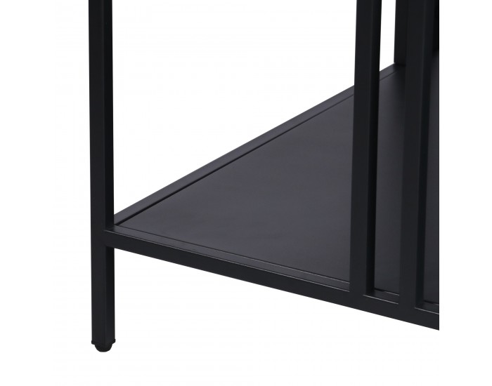 Холна маса Kumlinge 40x80x80 см черна []