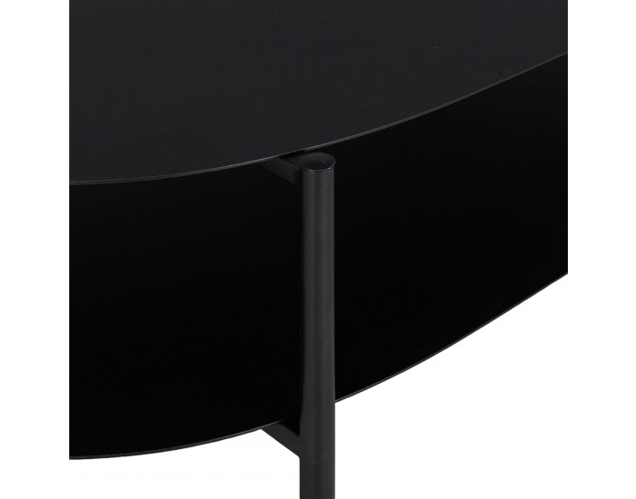 Холна маса Enebakk 112x62x40.5cm черен, мат []