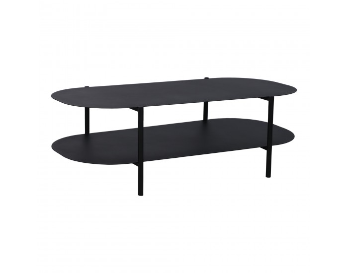 Холна маса Enebakk 112x62x40.5cm черен, мат []