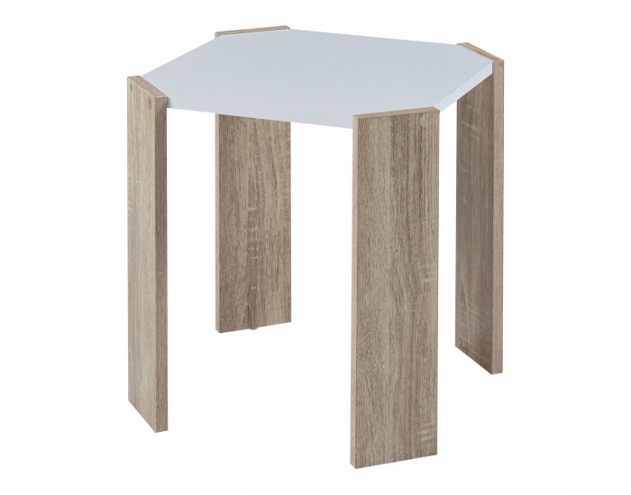 Маси за гнездене Rantasalmi, комплект от 3 бр., вид бяло/дъб []