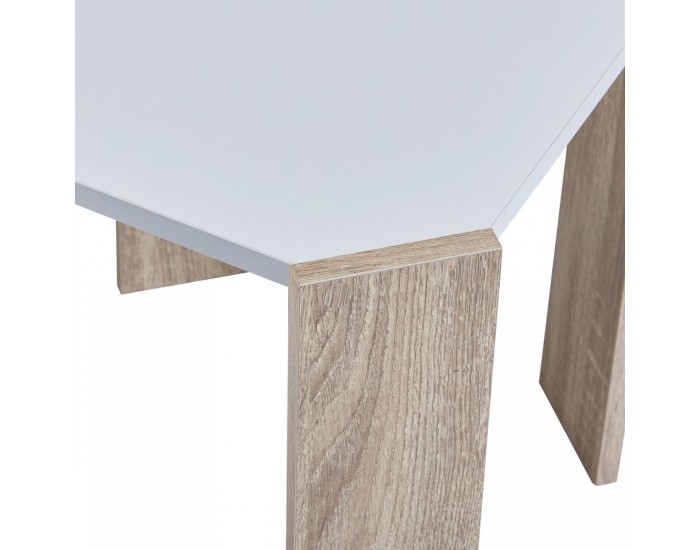 Маси за гнездене Rantasalmi, комплект от 3 бр., вид бяло/дъб []