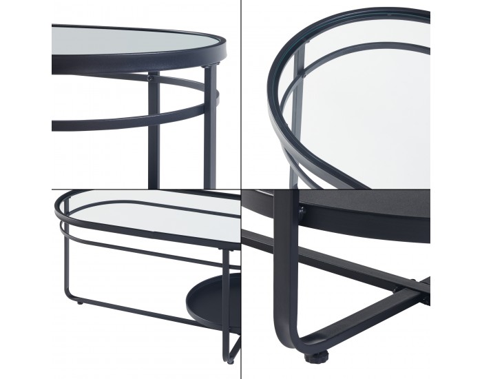 Холна маса Kumla със стъклен плот []