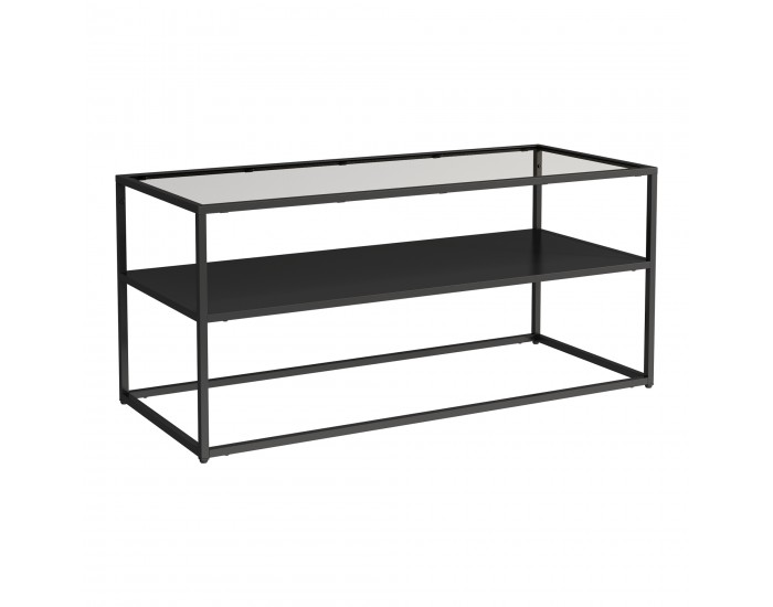 Холна маса Solund 102x43x46 см черна, мат []
