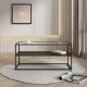 Холна маса Solund 102x43x46 см черна, мат []