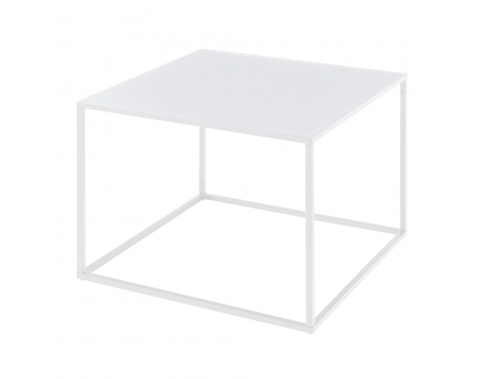 Холна маса Solund 60x60x45 см бяла, мат []