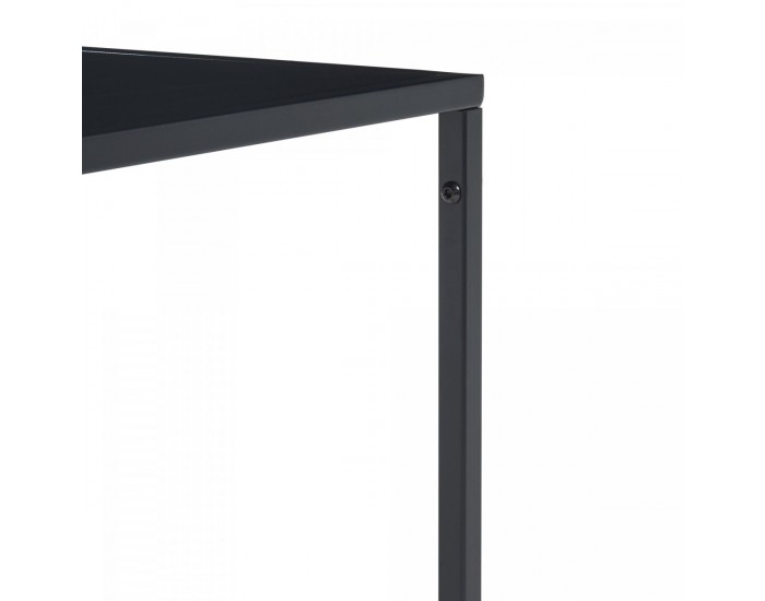 Маса за кафе Solund 60x60x45 см черна, мат []