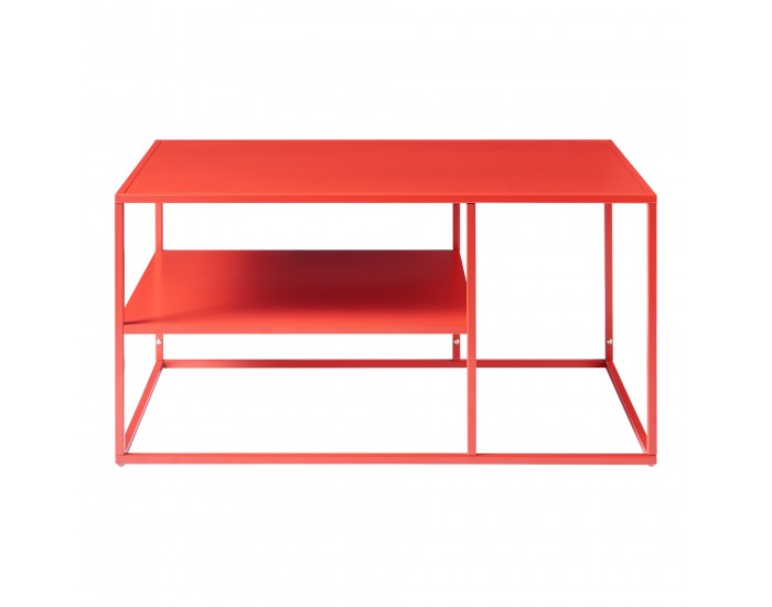 Холна маса Solund 90x60x45 см червена []