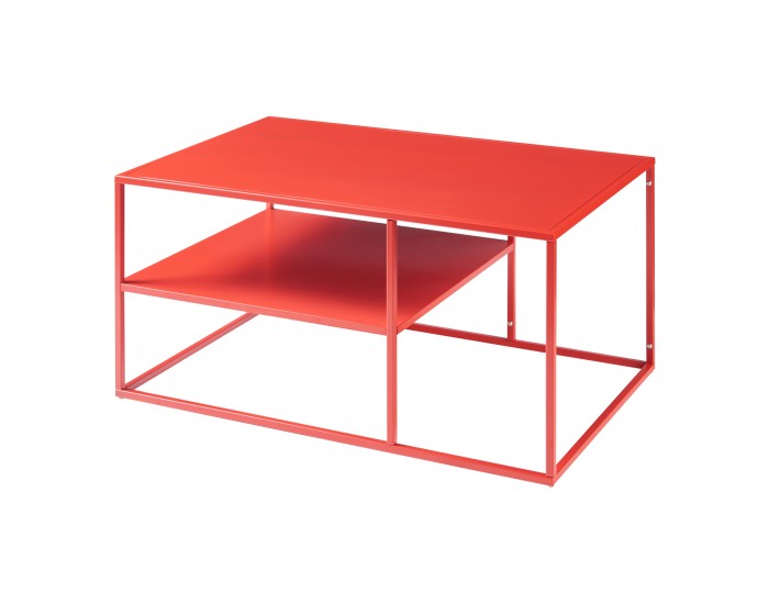 Холна маса Solund 90x60x45 см червена []