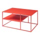 Холна маса Solund 90x60x45 см червена []
