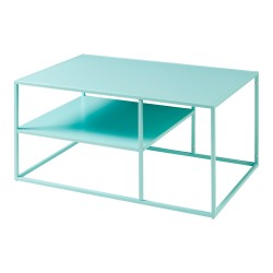 Холна маса Solund 90x60x45 см ментово синьо [] - Холни маси