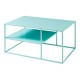 Холна маса Solund 90x60x45 см ментово синьо []