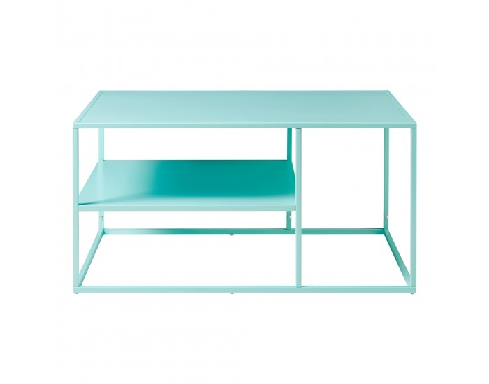 Холна маса Solund 90x60x45 см ментово синьо []