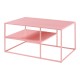 Холна маса Solund 90x60x45 см розова []