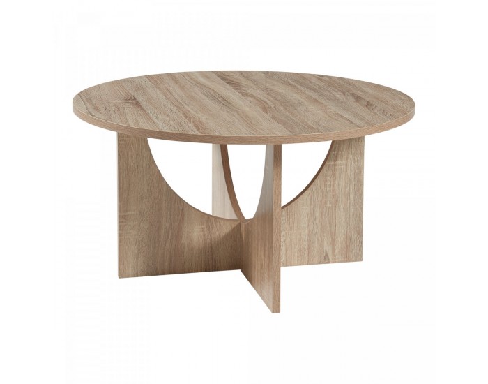 Маса за кафе Rindal 80x42 см вид дъб []