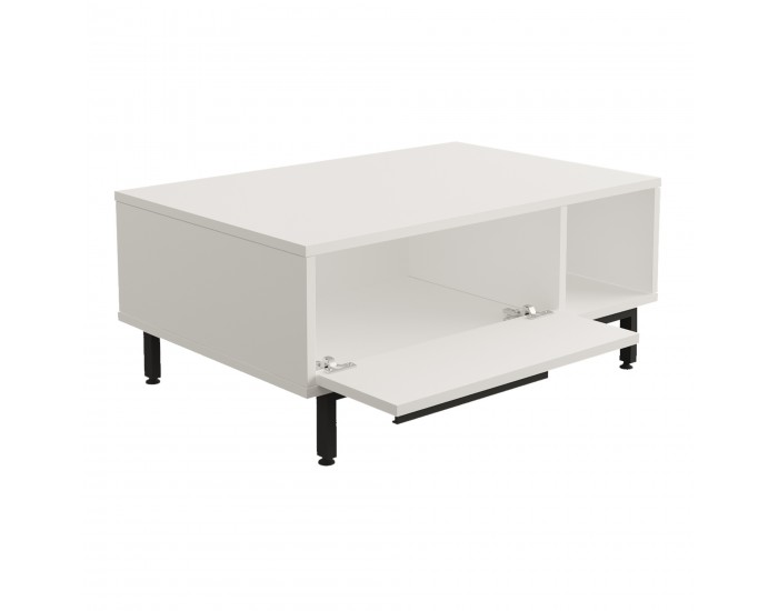 Холна маса Majaajoå 90x60x38 см бяла []