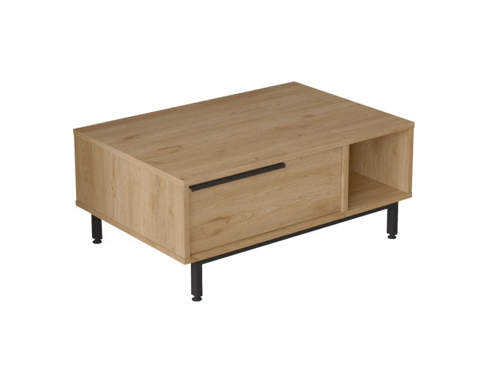 Холна маса Majaajoå 90x60x38 см дъб вид []