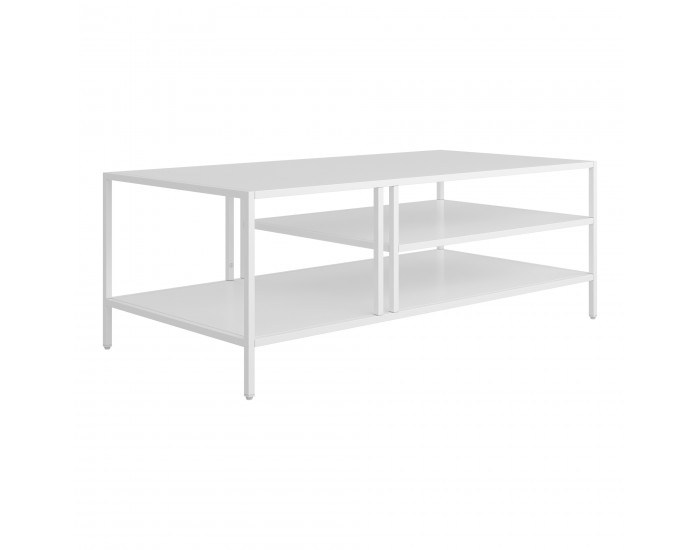 Холна маса Kumlinge 40x110x55 см бяла []