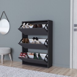 Шкаф за обувки Aurskog 110x73,5x24см антрацит [] - Sonata G