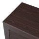 Шкаф за обувки Løten 125x36x62 см Венге []
