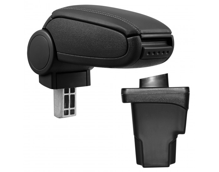 Централен подлакътник Seat Leon III с отделение изкуствена кожа черен