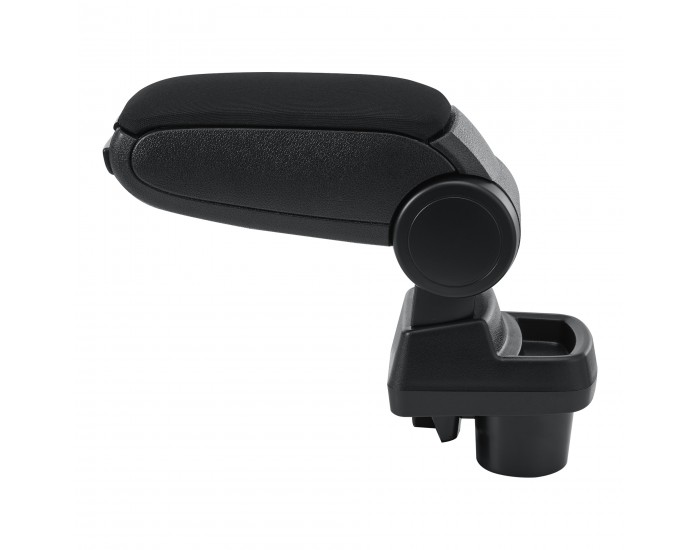 Централен подлакътник Opel Corsa F с отделение за вещи черен текстил с черни шевове []