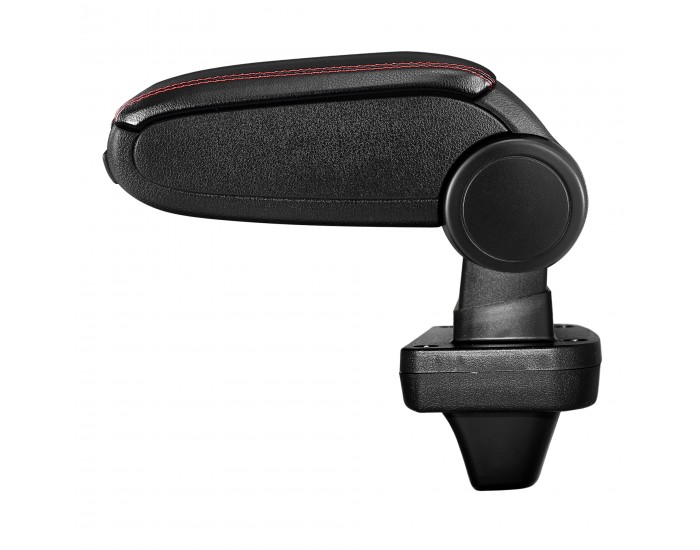 Централен подлакътник Opel Astra K с отделение изкуствена кожа черен с червени шевове Централен подлакътник Opel Astra K с отделение изкуствена кожа черен с червени шевове