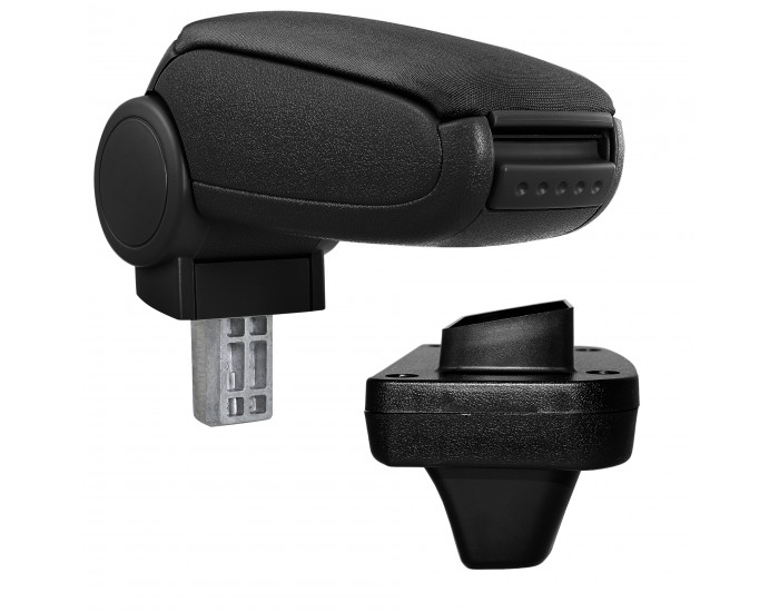 Opel Astra K централен подлакътник с отделение за вещи, текстил, черен