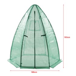 Оранжерия Hunze 183x160cm Green [] - Външни съоражения