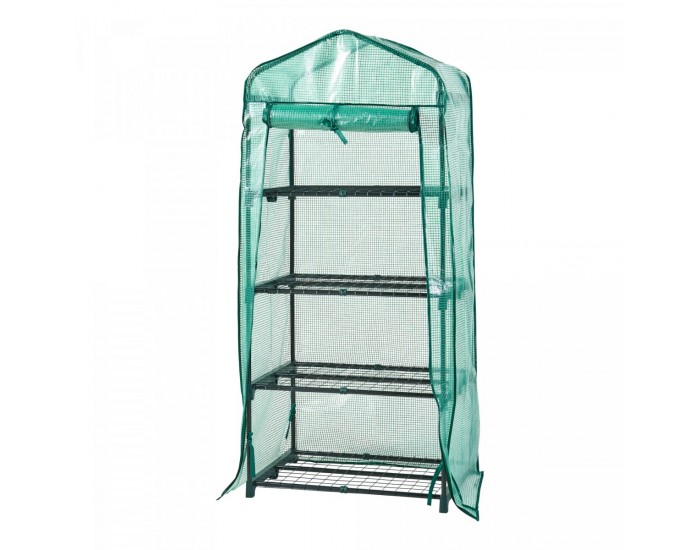 Оранжерия Chaam с 4 рафта 158x69x49cm Green []
