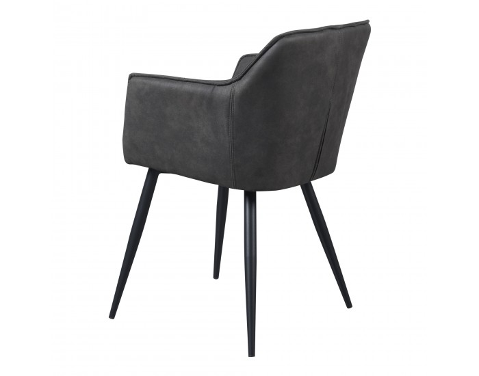 Комплект трапезарни столове 4 Birmingham тъмносив []