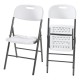 Сгъваем стол Ljusnarsberg комплект 2 пластмасови бели []