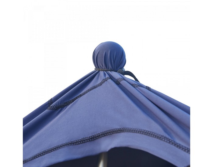 Плажна палатка Bernheze 200x200x170см синя []