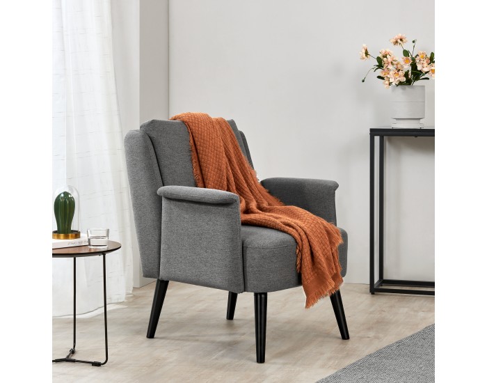 Тапицирано кресло Edling Grey []