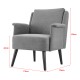 Тапицирано кресло Edling Grey []