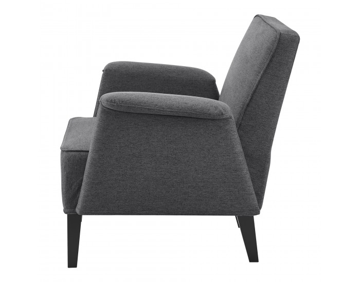 Тапицирано кресло Diespeck тъмно сиво []