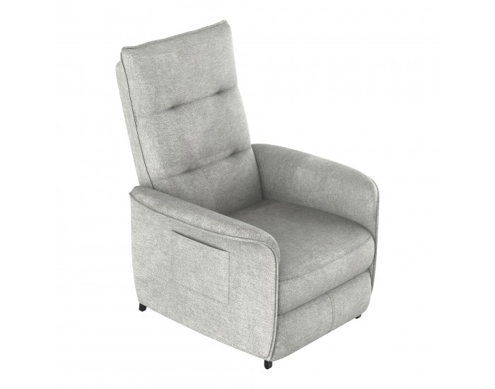 Електрическо кресло Savukoski 102x58x81см светло сиво []