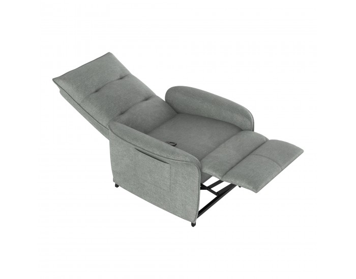 Електрическо кресло Savukoski 102x58x81см тъмно сиво []