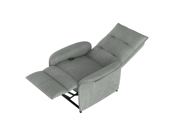 Електрическо кресло Savukoski 102x58x81см тъмно сиво []