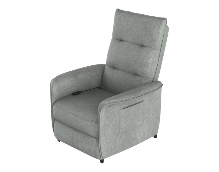 Електрическо кресло Savukoski 102x58x81см тъмно сиво []