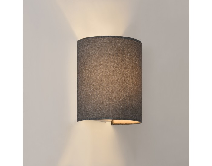 Брюкселски стенни лампи Комплект от 3 сиви []