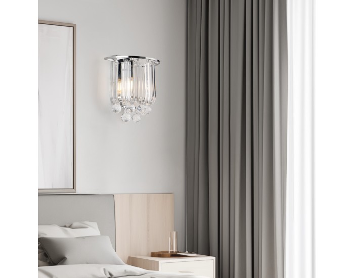 Аплик Alnwick E14 цвят хром []