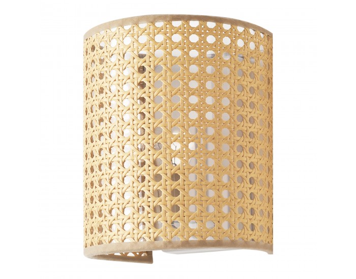 Стенна лампа Ascot с визия на ратан []