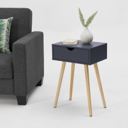 Помощна маса Sörby тъмно сива [] - Нощни шкафчета