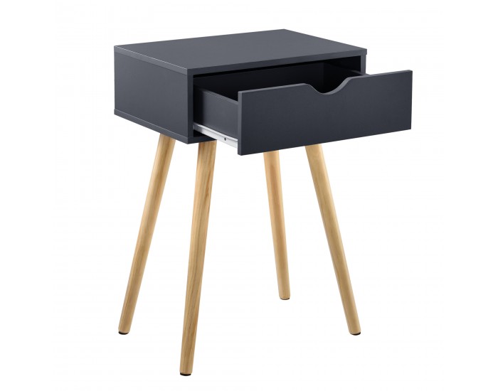 Помощна маса Sörby тъмно сива []