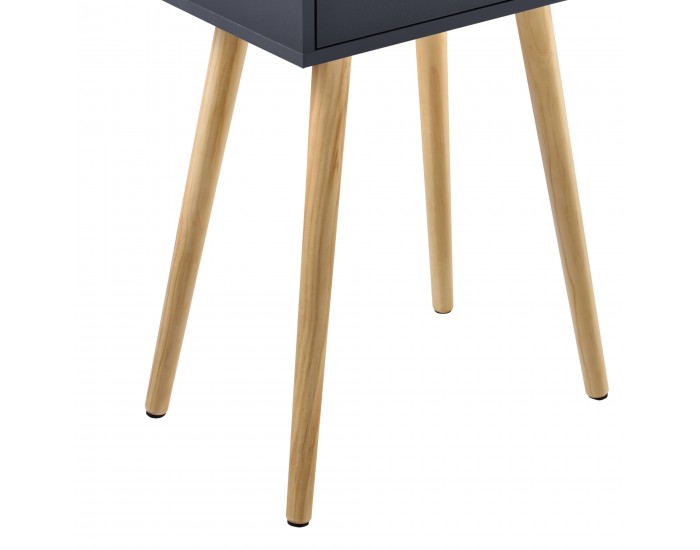 Помощна маса Sörby тъмно сива []